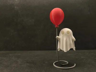 Fantasma con Globo - Imagen 2