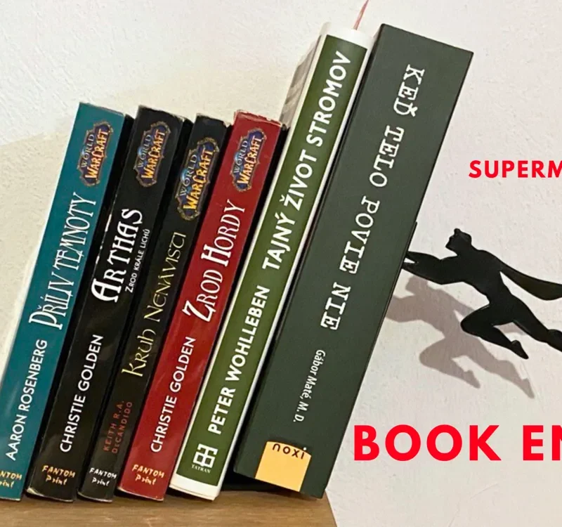 Soporte Libros Súperhéroe