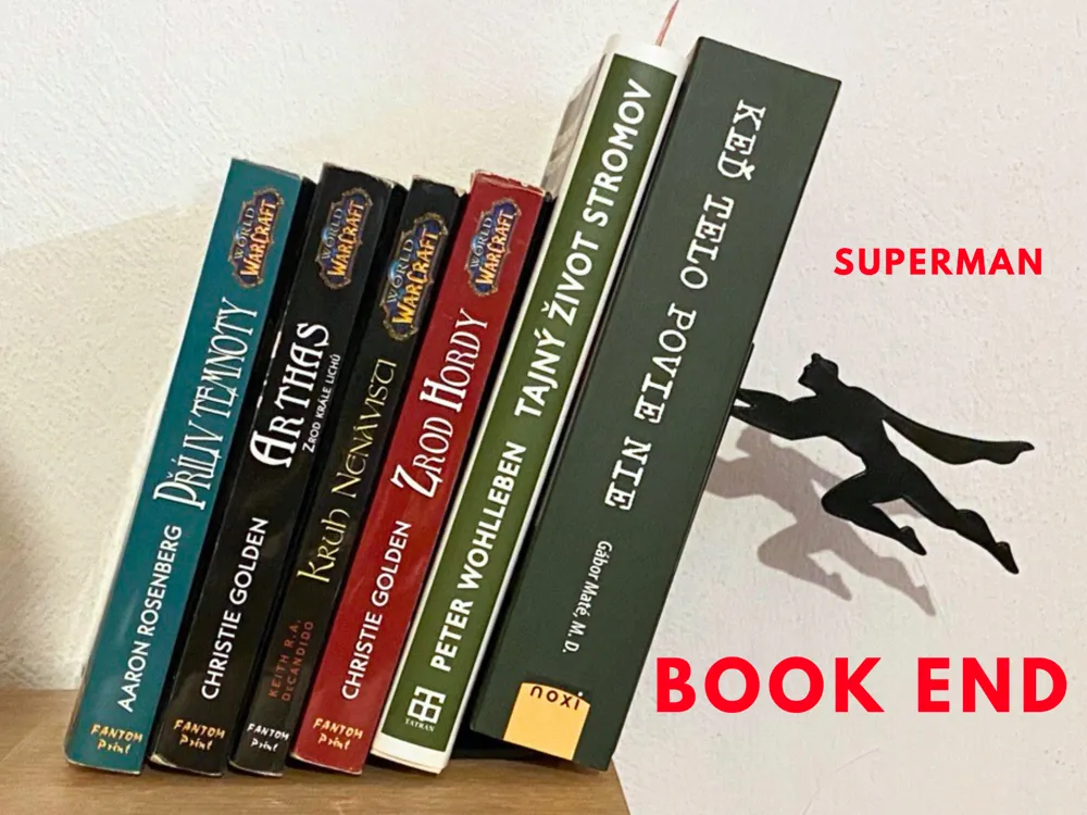 Soporte Libros Súperhéroe